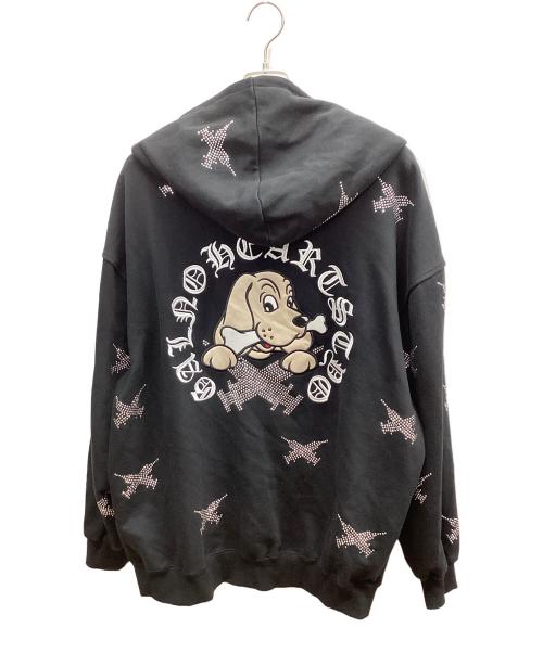 GALFY（ガルフィー）GALFY (ガルフィー) ピカピカ注射器犬パーカー ブラック サイズ:XLの古着・服飾アイテム
