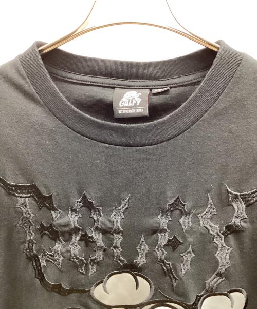 GALFY（ガルフィー）GALFY (ガルフィー) ファイヤーピカピカTee ブラック サイズ:XLの古着・服飾アイテム