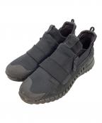 ECCOエコー）の古着「ZIPFLEX W SLIP-ON ローカットスニーカー」｜ブラック
