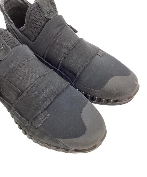 ECCO（エコー）ECCO (エコー) ZIPFLEX W SLIP-ON ローカットスニーカー ブラック サイズ:39の古着・服飾アイテム