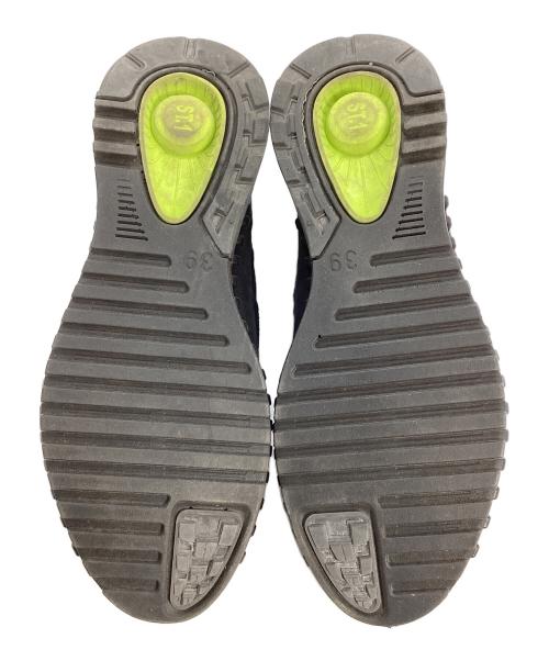 ECCO（エコー）ECCO (エコー) ZIPFLEX W SLIP-ON ローカットスニーカー ブラック サイズ:39の古着・服飾アイテム