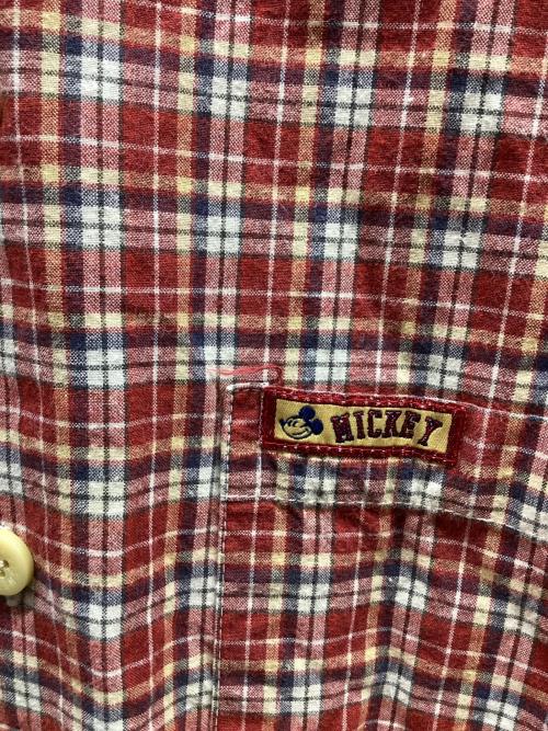 Disney STORE（ディズニーストア）Disney STORE (ディズニーストア) 半袖シャツ レッド サイズ:Mの古着・服飾アイテム
