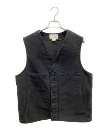 FILSON GARMENT（フィルソン ガーメント）の古着「スエードベスト」｜ブラック