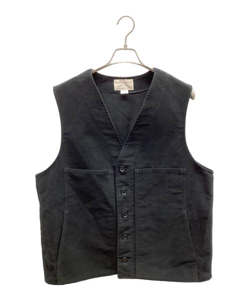 FILSON GARMENT（フィルソン ガーメント）FILSON GARMENT (フィルソン ガーメント) スエードベスト ブラック サイズ:46の古着・服飾アイテム