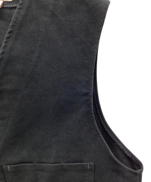 FILSON GARMENT（フィルソン ガーメント）FILSON GARMENT (フィルソン ガーメント) スエードベスト ブラック サイズ:46の古着・服飾アイテム
