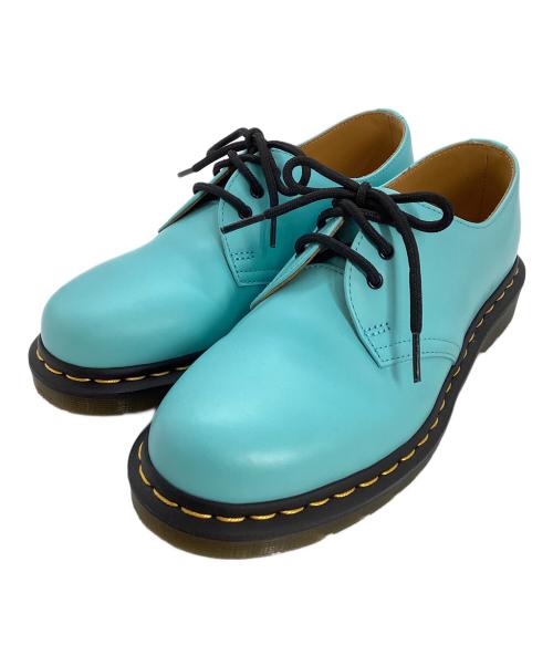 Dr.Martens（ドクターマーチン）Dr.Martens (ドクターマーチン) 3ホールシューズ ブルー×ブラック サイズ:UK5の古着・服飾アイテム