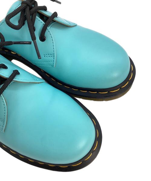 Dr.Martens（ドクターマーチン）Dr.Martens (ドクターマーチン) 3ホールシューズ ブルー×ブラック サイズ:UK5の古着・服飾アイテム