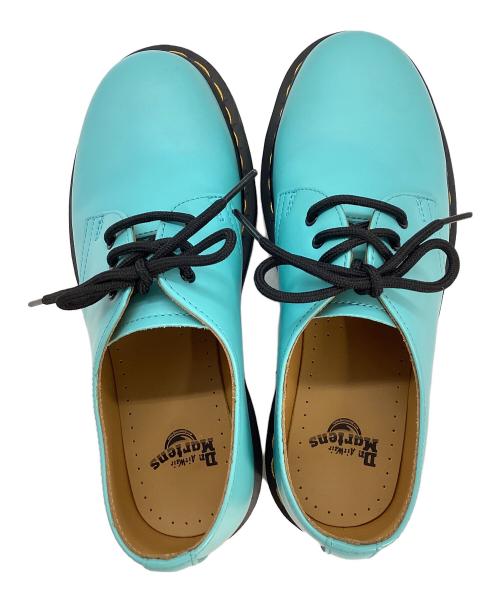 Dr.Martens（ドクターマーチン）Dr.Martens (ドクターマーチン) 3ホールシューズ ブルー×ブラック サイズ:UK5の古着・服飾アイテム