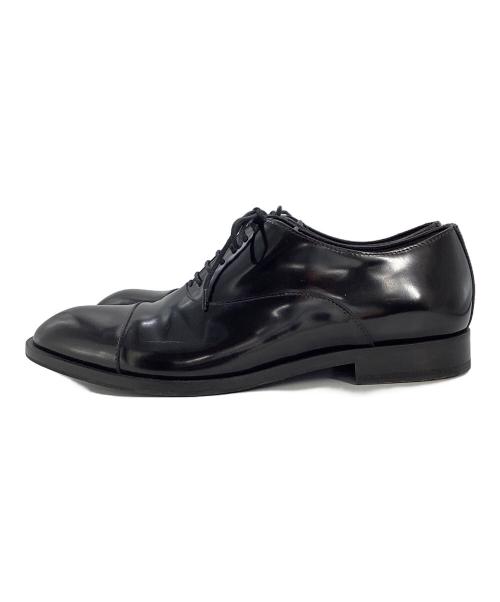 EMPORIO ARMANI（エンポリオ アルマーニ）EMPORIO ARMANI (エンポリオ アルマーニ) ストレートチップシューズ ブラック サイズ:24の古着・服飾アイテム