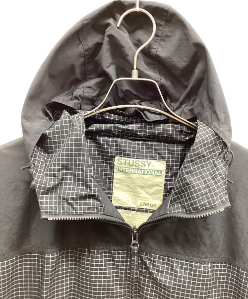 stussy（ステューシー）stussy (ステューシー) ナイロンジャケット ブラック サイズ:Lの古着・服飾アイテム