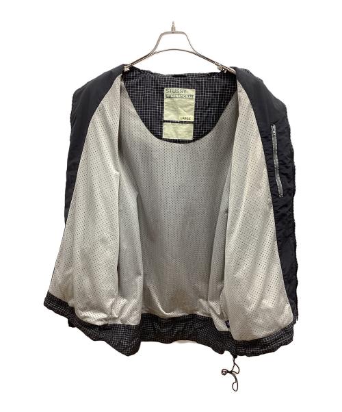 stussy（ステューシー）stussy (ステューシー) ナイロンジャケット ブラック サイズ:Lの古着・服飾アイテム