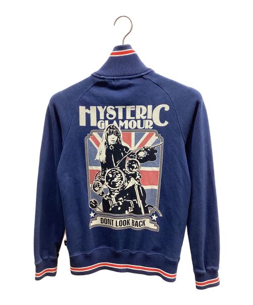 Hysteric Glamour（ヒステリックグラマー）Hysteric Glamour (ヒステリックグラマー) ジップジャケット ネイビー サイズ:FREEの古着・服飾アイテム