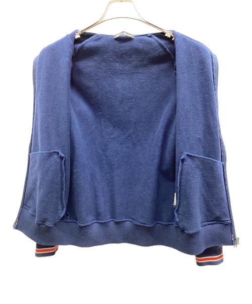 Hysteric Glamour（ヒステリックグラマー）Hysteric Glamour (ヒステリックグラマー) ジップジャケット ネイビー サイズ:FREEの古着・服飾アイテム