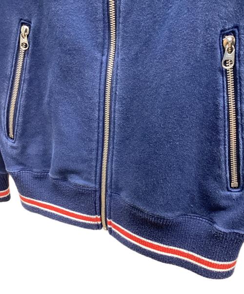 Hysteric Glamour（ヒステリックグラマー）Hysteric Glamour (ヒステリックグラマー) ジップジャケット ネイビー サイズ:FREEの古着・服飾アイテム