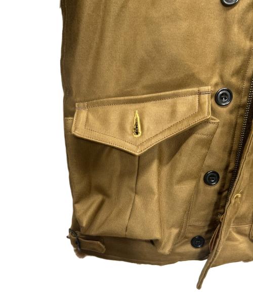 freewheelers（フリーホイーラーズ）FREEWHEELERS (フリーホイーラーズ) WINTER AVIATORS' JACKET ブラウン サイズ:SIZE 36の古着・服飾アイテム