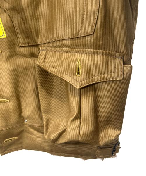 freewheelers（フリーホイーラーズ）FREEWHEELERS (フリーホイーラーズ) WINTER AVIATORS' JACKET ブラウン サイズ:SIZE 36の古着・服飾アイテム