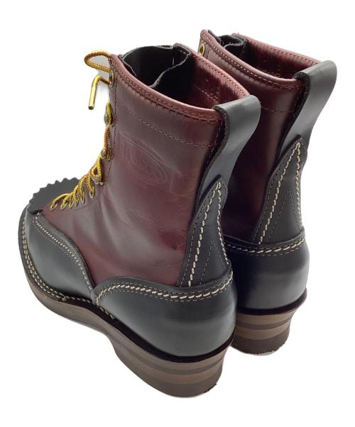 WESCO（ウェスコ）WESCO (ウェスコ) WESCO	JOBMASTER　レースアップブーツ ブラウン×ブラック サイズ:7 1/2　Eの古着・服飾アイテム