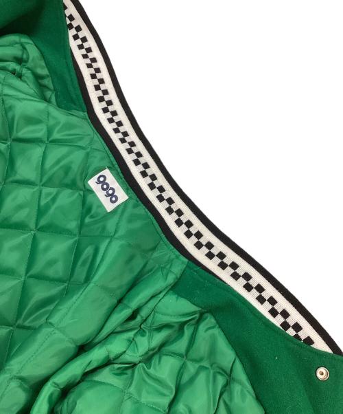 9090（9090）9090 (9090) スタジャン グリーン サイズ:XLの古着・服飾アイテム