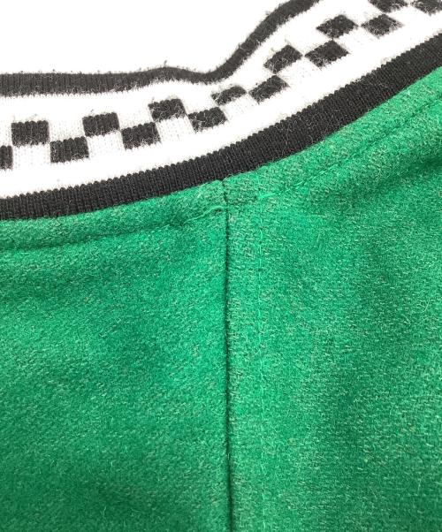 9090（9090）9090 (9090) スタジャン グリーン サイズ:XLの古着・服飾アイテム
