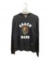 A BATHING APE（アベイシングエイプ）の古着「Crew Neck Sweat Shirt クルーネックスウェットシャツ」｜ブラック