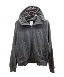 adidas（アディダス）の古着「TG FZ HOODY」｜ブラック
