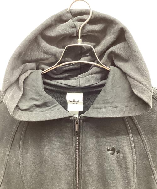 adidas（アディダス）adidas (アディダス) TG FZ HOODY ブラック サイズ:Mの古着・服飾アイテム