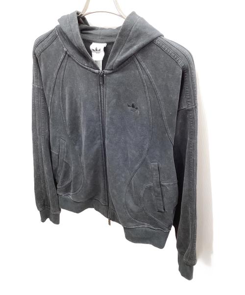 adidas（アディダス）adidas (アディダス) TG FZ HOODY ブラック サイズ:Mの古着・服飾アイテム