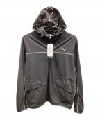 PUMAプーマ）の古着「POWERTRAIN ニット JKT」｜ブラック