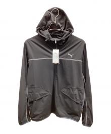 PUMA（プーマ）の古着「POWERTRAIN ニット JKT」｜ブラック
