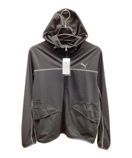 PUMA（プーマ）PUMA (プーマ) POWERTRAIN ニット JKT ブラック サイズ:M 未使用品の古着・服飾アイテム
