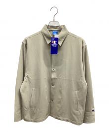 Champion（チャンピオン）の古着「コーチシャツ」｜ベージュ