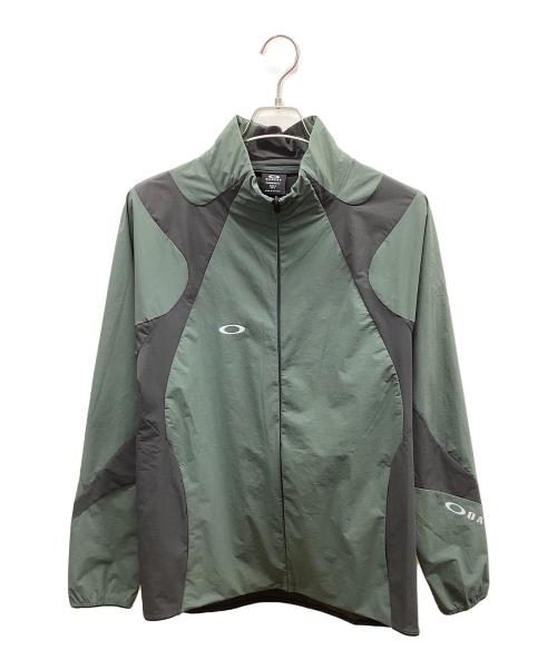 OAKLEY（オークリー）OAKLEY (オークリー) O-Blades Jacket 1.0 ブラック×グリーン サイズ:Mの古着・服飾アイテム