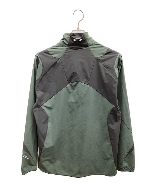 OAKLEY（オークリー）OAKLEY (オークリー) O-Blades Jacket 1.0 ブラック×グリーン サイズ:Mの古着・服飾アイテム