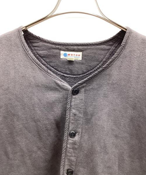 MOTOR（モーター）MOTOR (モーター) スウェットカーディガン ブラウン サイズ:Mの古着・服飾アイテム