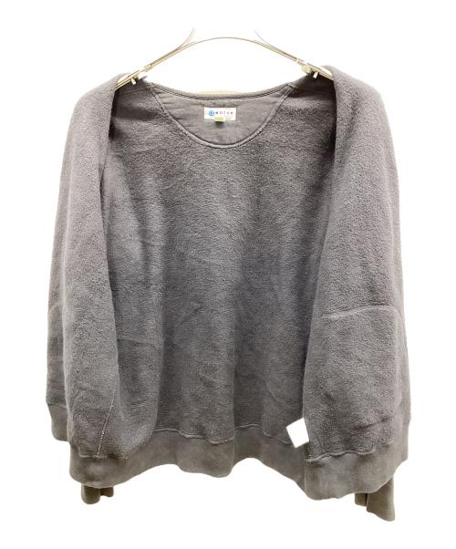 MOTOR（モーター）MOTOR (モーター) スウェットカーディガン ブラウン サイズ:Mの古着・服飾アイテム