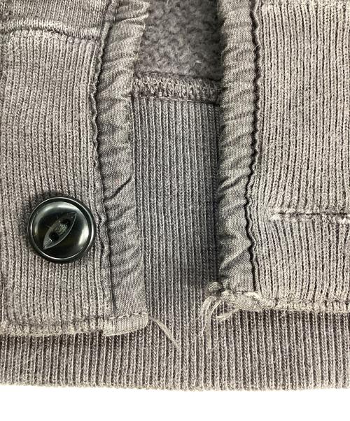MOTOR（モーター）MOTOR (モーター) スウェットカーディガン ブラウン サイズ:Mの古着・服飾アイテム