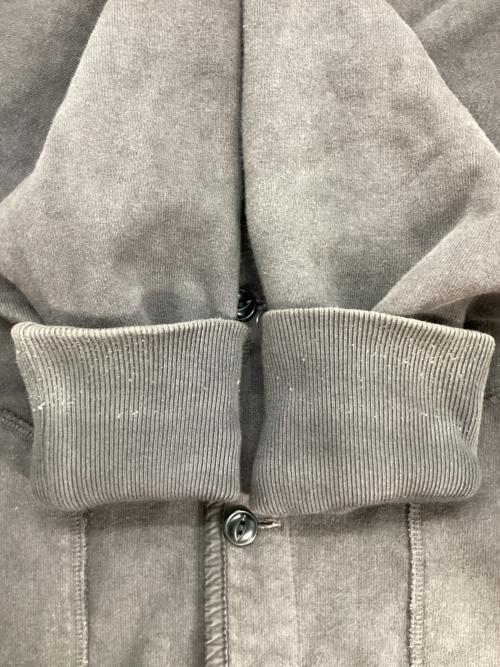 MOTOR（モーター）MOTOR (モーター) スウェットカーディガン ブラウン サイズ:Mの古着・服飾アイテム