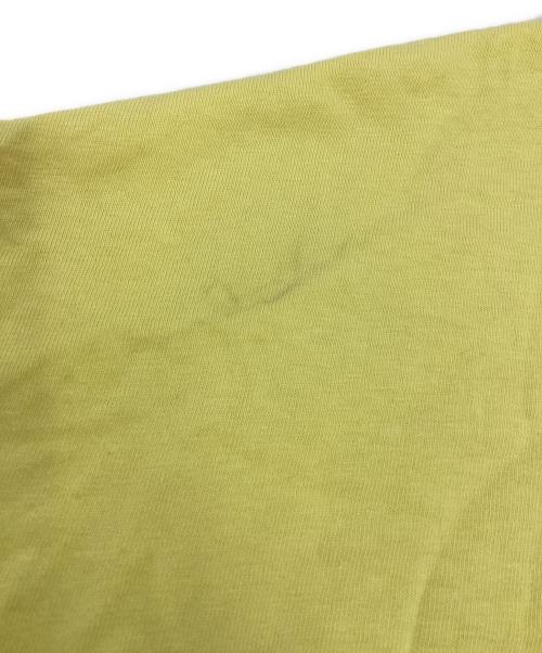 Hanes（ヘインズ）Hanes (ヘインズ) 半袖カットソー イエロー サイズ:Lの古着・服飾アイテム
