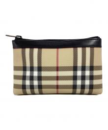 BURBERRY（バーバリー）の古着「コスメポーチ」｜ベージュ