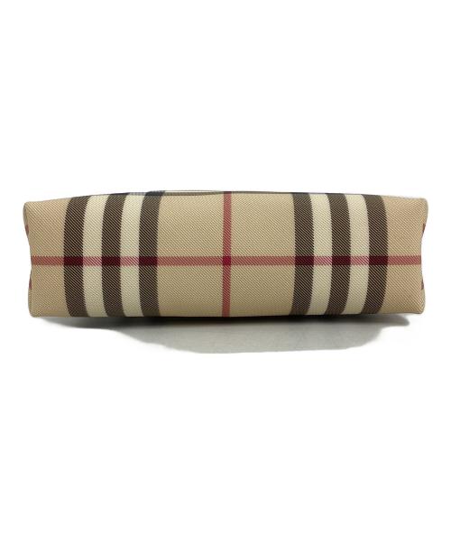 BURBERRY（バーバリー）BURBERRY (バーバリー) コスメポーチ ベージュの古着・服飾アイテム