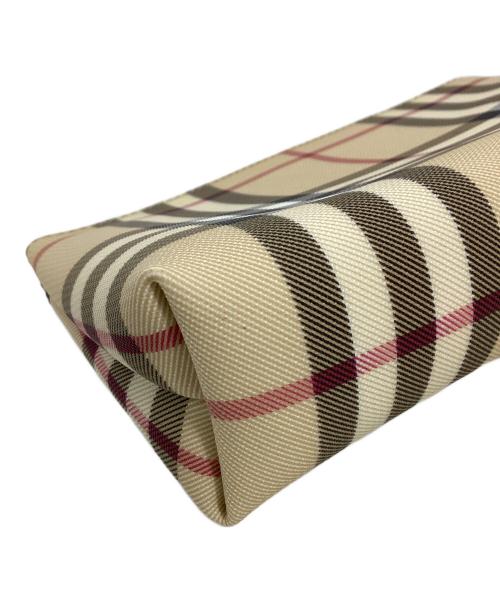 BURBERRY（バーバリー）BURBERRY (バーバリー) コスメポーチ ベージュの古着・服飾アイテム