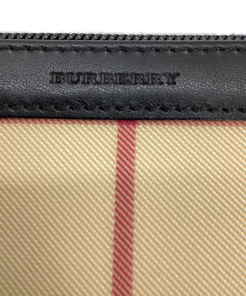 BURBERRY（バーバリー）BURBERRY (バーバリー) コスメポーチ ベージュの古着・服飾アイテム