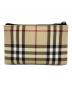 BURBERRY (バーバリー) コスメポーチ ベージュ：5000円