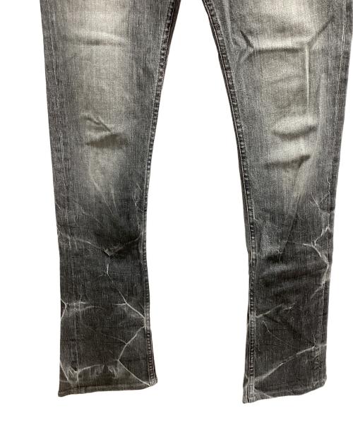 hysterics（ヒステリックス）hysterics (ヒステリックス) デニムパンツ グレー サイズ:Mの古着・服飾アイテム