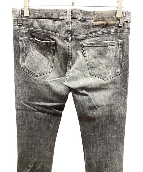 hysterics（ヒステリックス）hysterics (ヒステリックス) デニムパンツ グレー サイズ:Mの古着・服飾アイテム