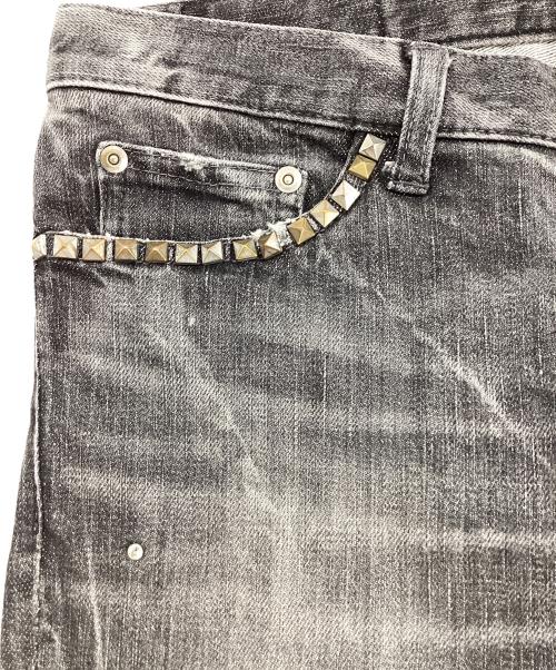 hysterics（ヒステリックス）hysterics (ヒステリックス) デニムパンツ グレー サイズ:Mの古着・服飾アイテム