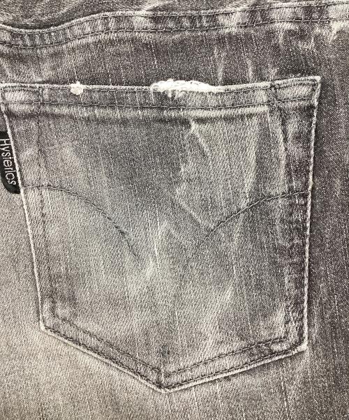 hysterics（ヒステリックス）hysterics (ヒステリックス) デニムパンツ グレー サイズ:Mの古着・服飾アイテム