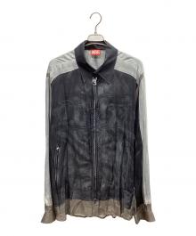 DIESEL（ディーゼル）の古着「S-AFTER シャツジャケット」｜ブラック