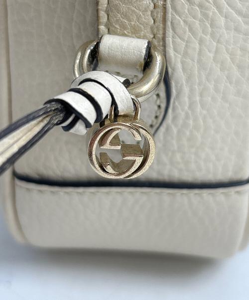 GUCCI（グッチ）GUCCI (グッチ) ブリー　GGキャンバスショルダーバッグ ベージュの古着・服飾アイテム
