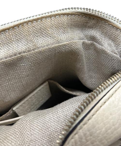 GUCCI（グッチ）GUCCI (グッチ) ブリー　GGキャンバスショルダーバッグ ベージュの古着・服飾アイテム